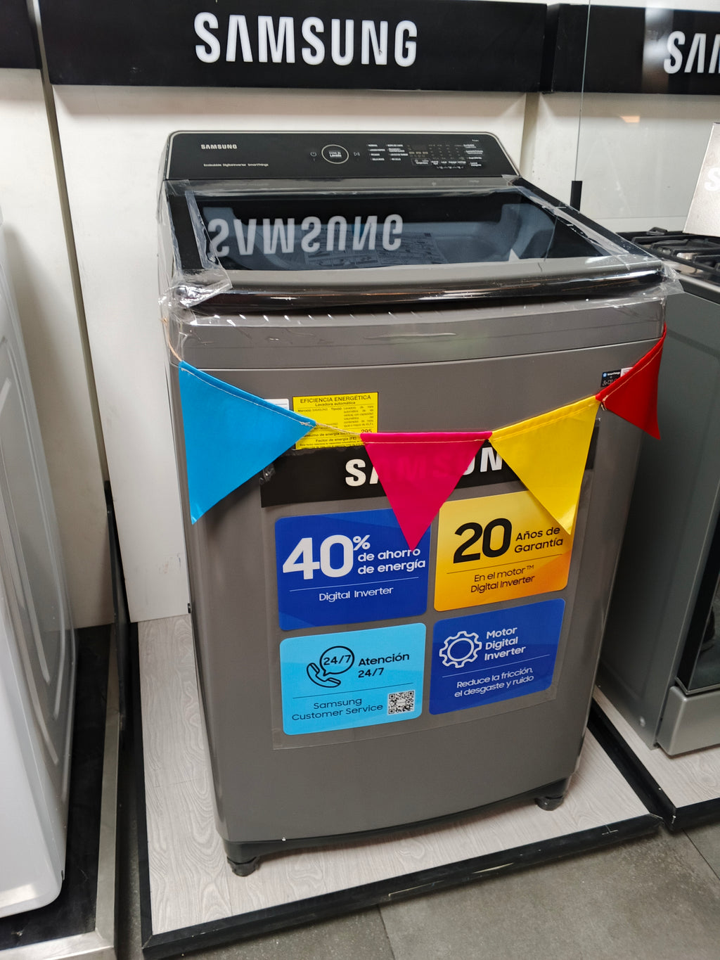 Lavadora 19Kg Samsung